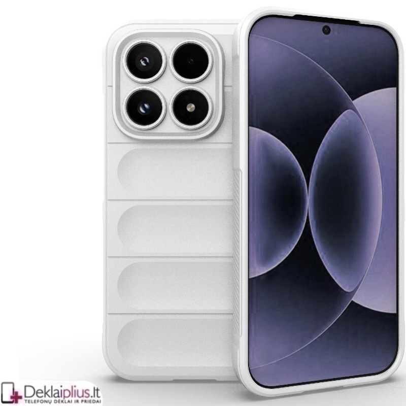 Magic Shield guminis dėklas - baltas (Xiaomi 17) Magic Shield guminis dėklas - baltas (Xiaomi 17)